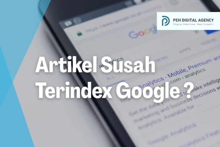 cara agar artikel cepat terindex google